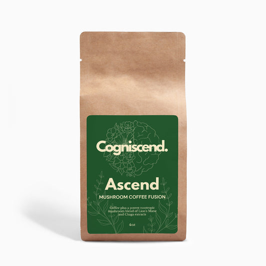 Ascend - Mushroom Coffee Fusion - Lion’s Mane & Chaga 4oz
